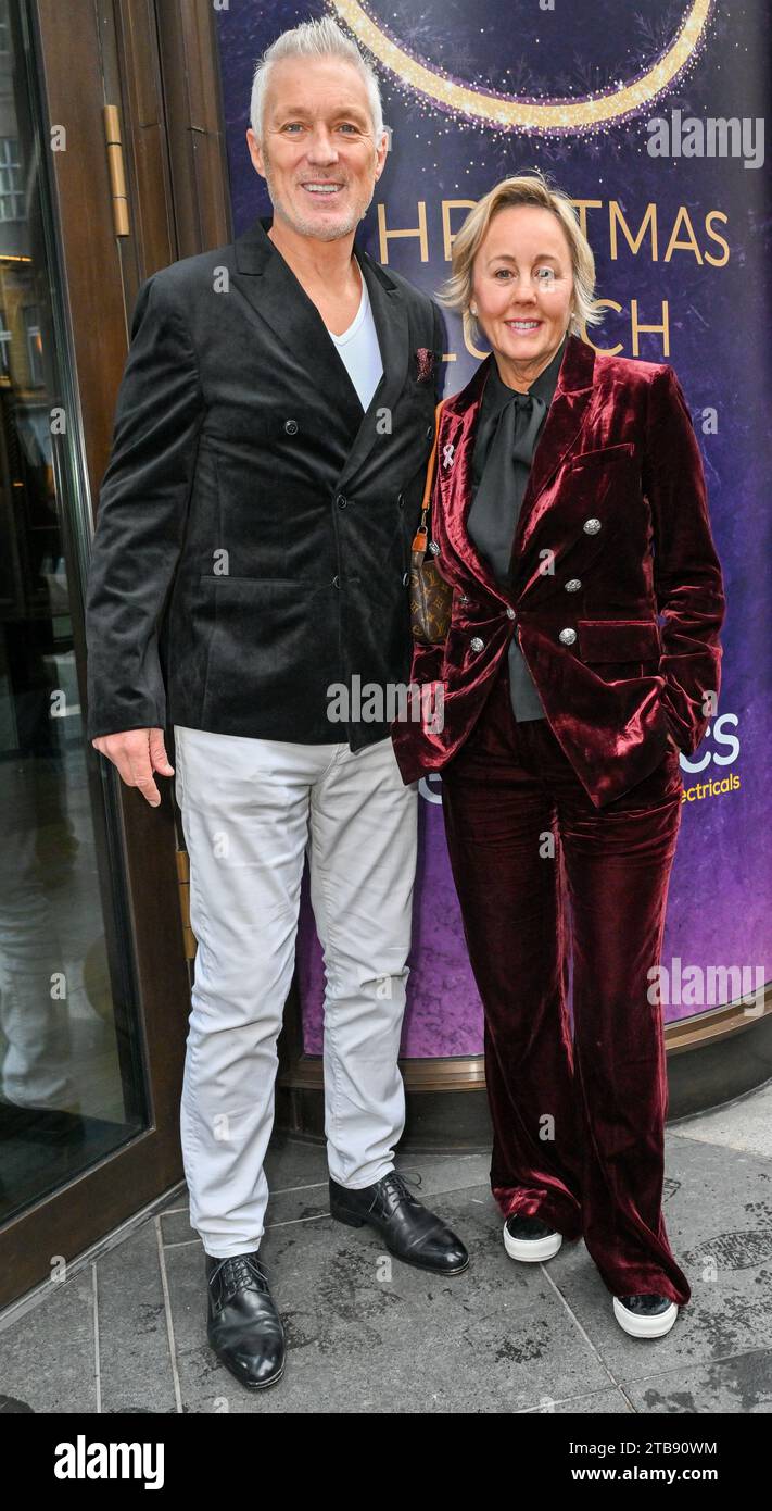 Londres, Royaume-Uni. 05 décembre 2023. Martin Kemp et Shirlie Kemp assistent au déjeuner de Noël du TRIC (Television and radio Industries Club) au The Londoner Hotel, Londres, Royaume-Uni. Crédit : LFP/Alamy Live News Banque D'Images
