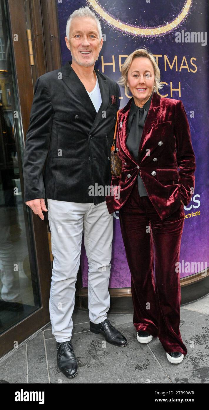 Londres, Royaume-Uni. 05 décembre 2023. Martin Kemp et Shirlie Kemp assistent au déjeuner de Noël du TRIC (Television and radio Industries Club) au The Londoner Hotel, Londres, Royaume-Uni. Crédit : LFP/Alamy Live News Banque D'Images