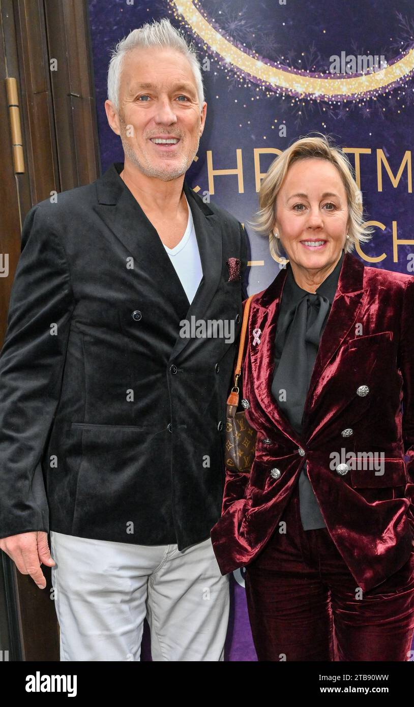 Londres, Royaume-Uni. 05 décembre 2023. Martin Kemp et Shirlie Kemp assistent au déjeuner de Noël du TRIC (Television and radio Industries Club) au The Londoner Hotel, Londres, Royaume-Uni. Crédit : LFP/Alamy Live News Banque D'Images