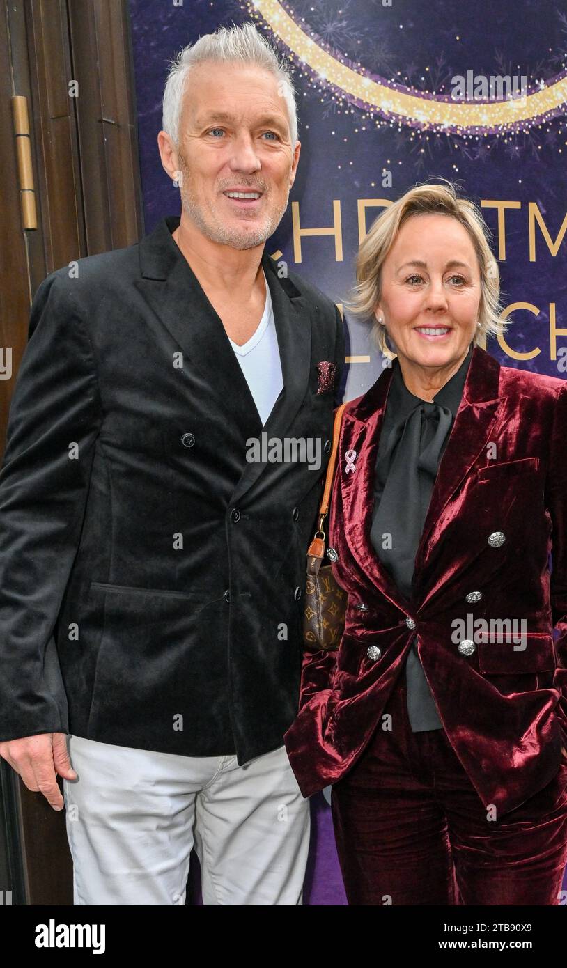 Londres, Royaume-Uni. 05 décembre 2023. Martin Kemp et Shirlie Kemp assistent au déjeuner de Noël du TRIC (Television and radio Industries Club) au The Londoner Hotel, Londres, Royaume-Uni. Crédit : LFP/Alamy Live News Banque D'Images