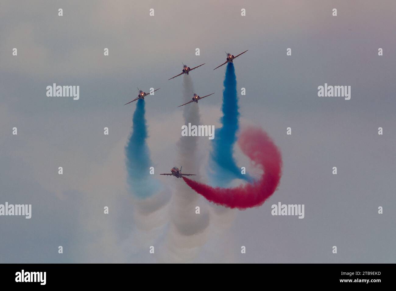 Équipe de formation Red Arrows au riat Banque D'Images