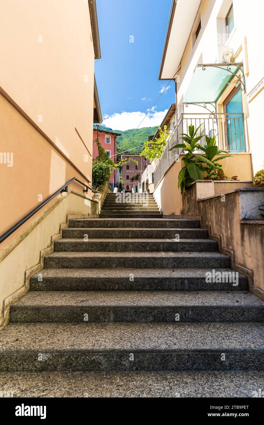 Italie Vénétie Vallée de Brenta - le village de Campolongo sul Brenta Banque D'Images
