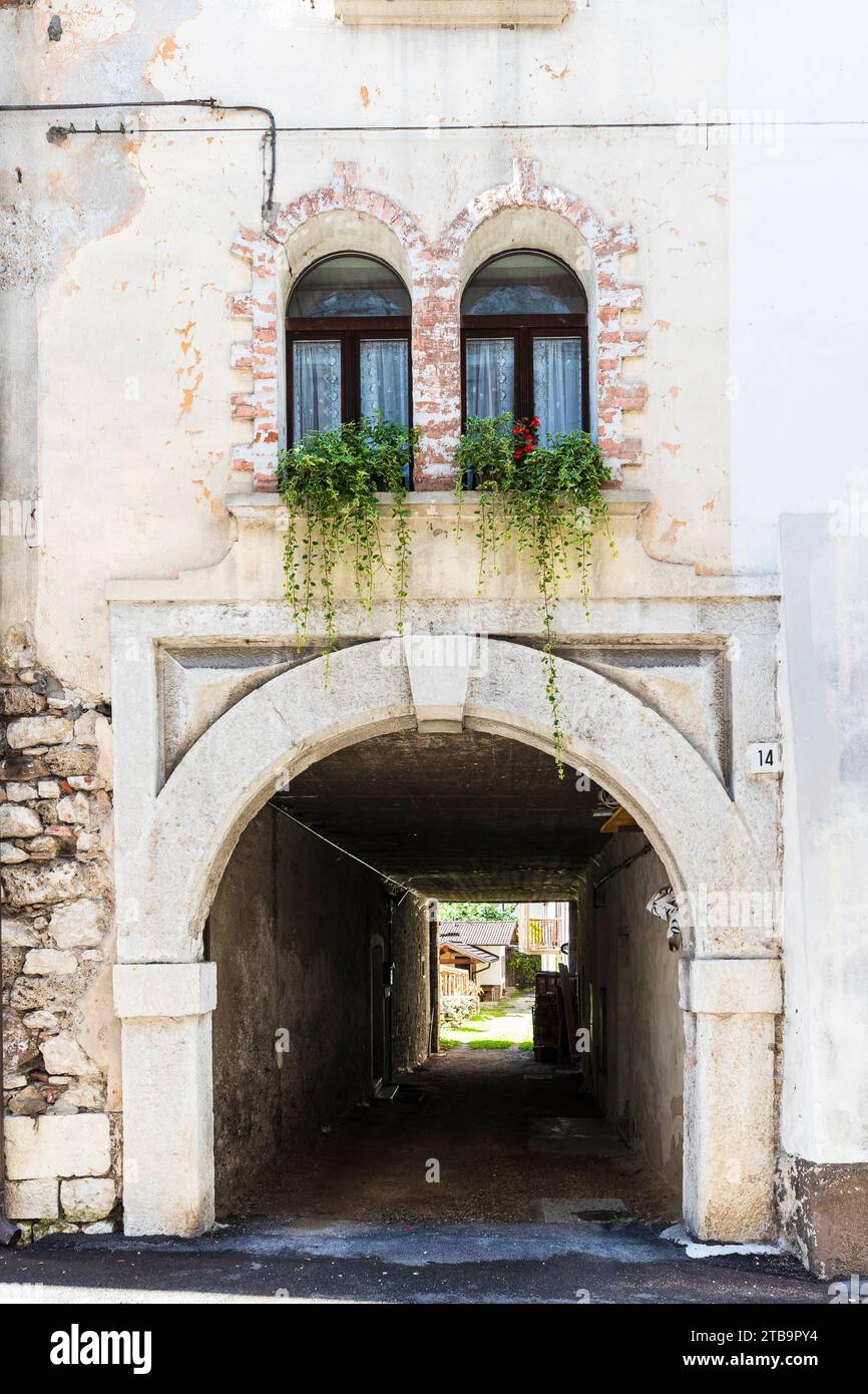 Italie Vallée de Venet Brenta - Primolano Banque D'Images