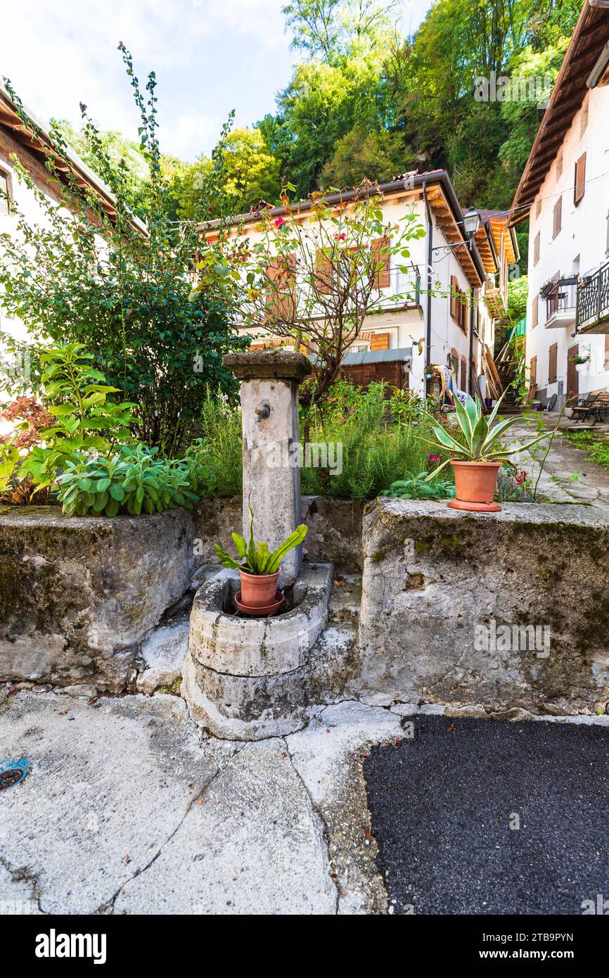 Italie Vallée de Venet Brenta - Primolano Banque D'Images