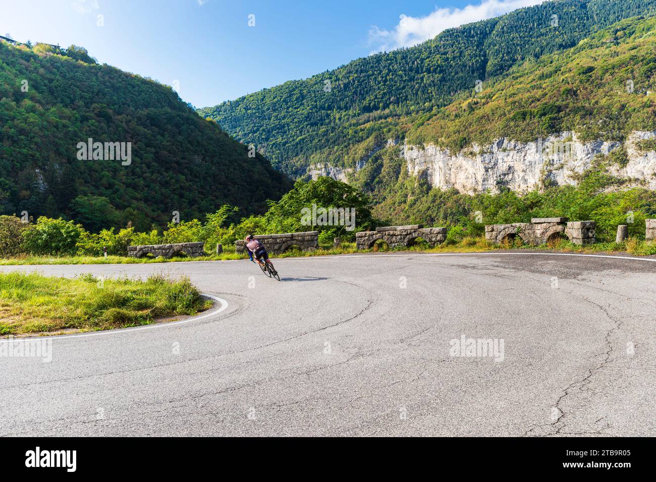 Vallée de Brenta - Primolano - échelle di Primolano Banque D'Images