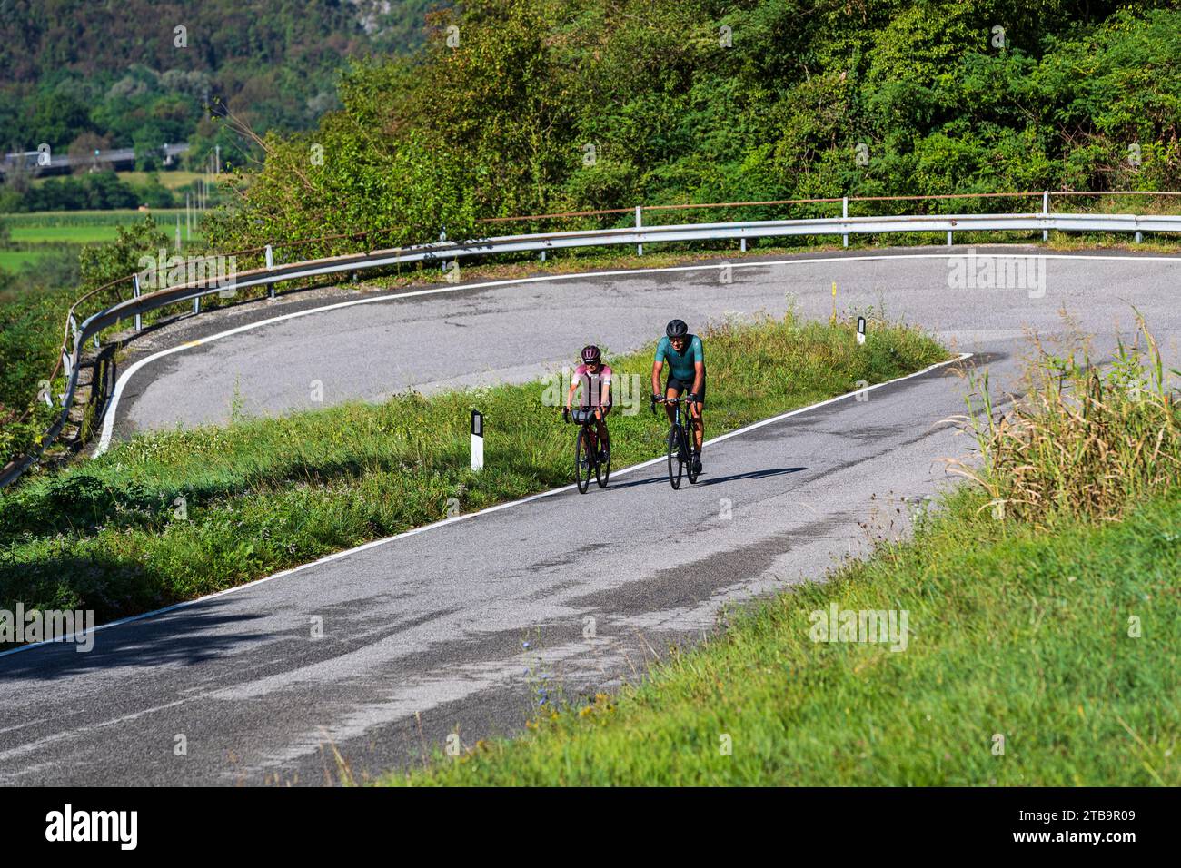 Vallée de Brenta - Primolano - échelle di Primolano Banque D'Images