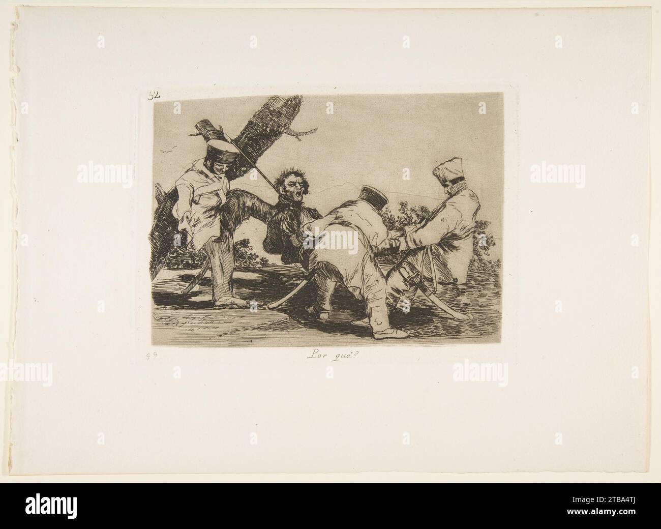 Planche 32 de 'les désastres de la guerre' (Los Desastres de la Guerra