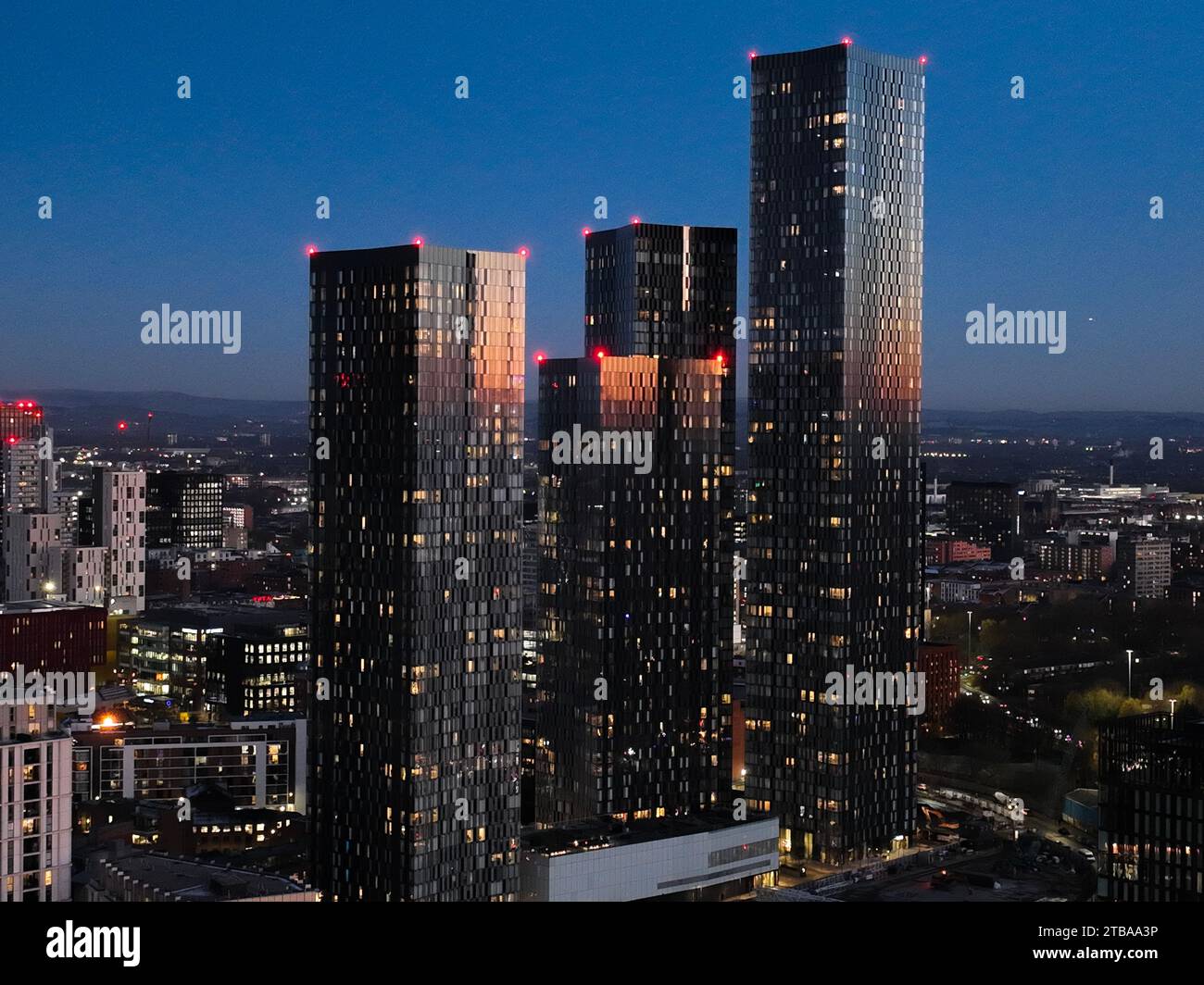 Urban Skyline, Manchester 1 Banque D'Images