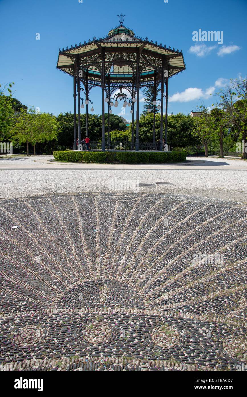 Parc Meastranze à Catane, Sicile Banque D'Images