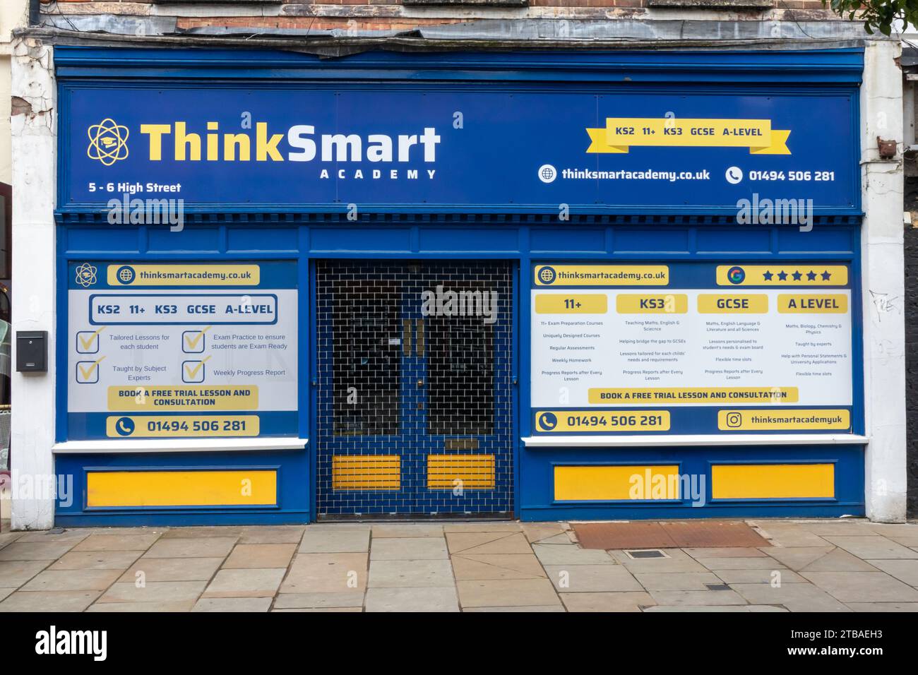 The Think Smart Academy, High Wycombe, Buckinghamshire, Angleterre, Royaume-Uni Banque D'Images