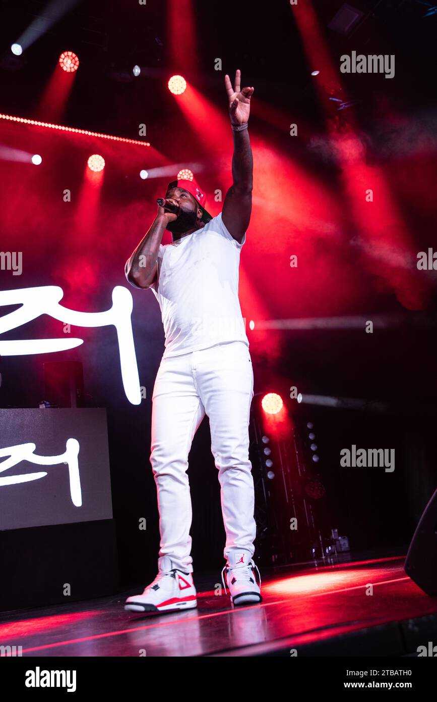 Londres, Royaume-Uni. 5 décembre 2023. Le rappeur Young Jeezy se produit en direct à Indigo à l'O2, Londres. Cristina Massei/Alamy Live News Banque D'Images