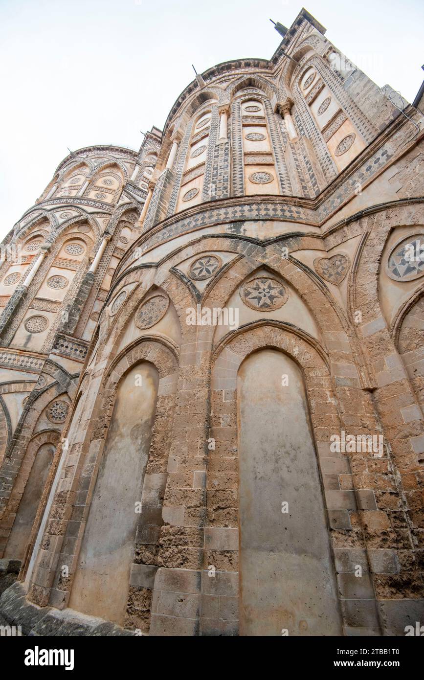 Cathédrale de Monreale - Italie Banque D'Images