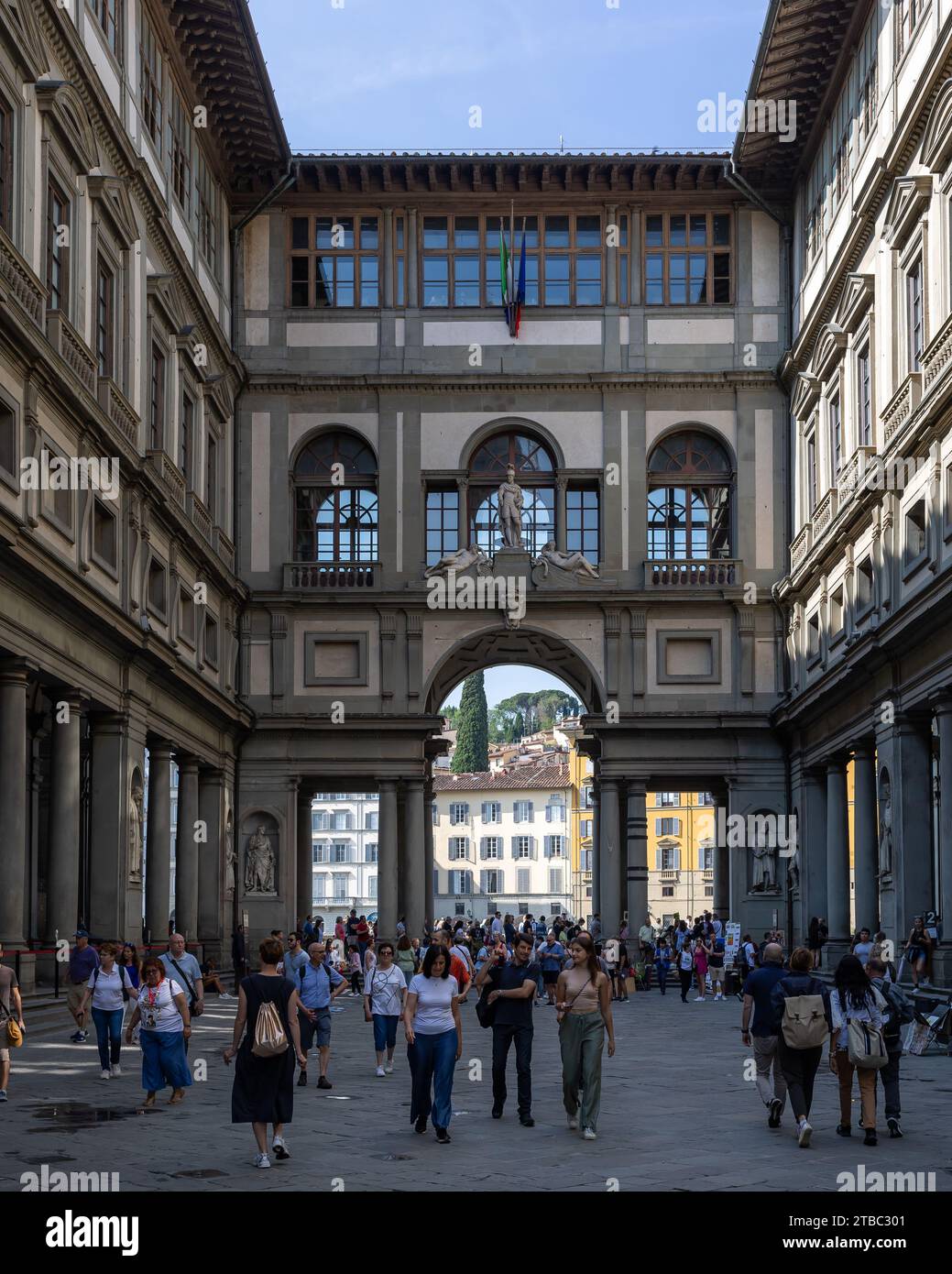 Galerie des Offices de Florence, Italie Banque D'Images