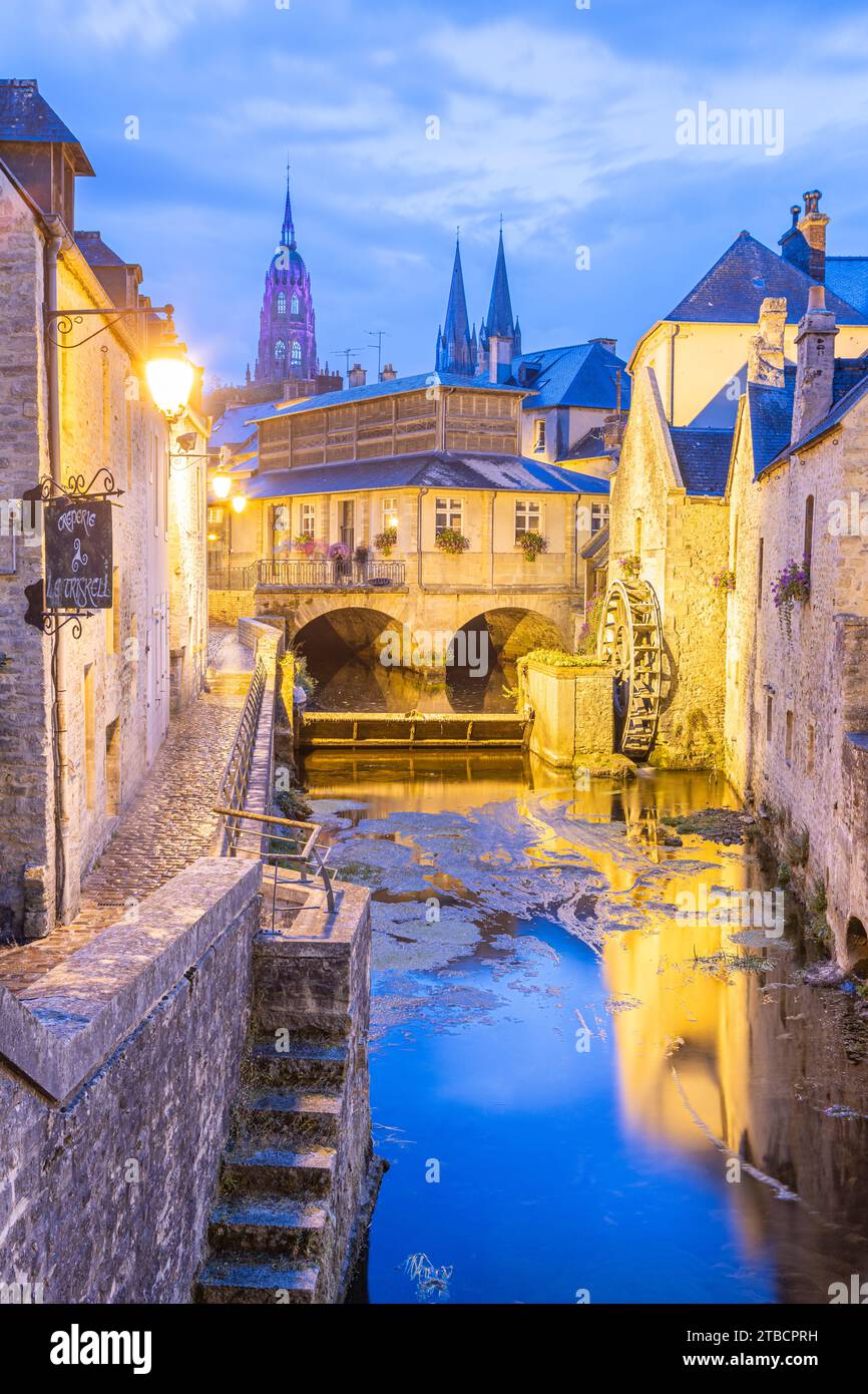 Bayeaux, Calvados, Basse-Normandie, France Banque D'Images