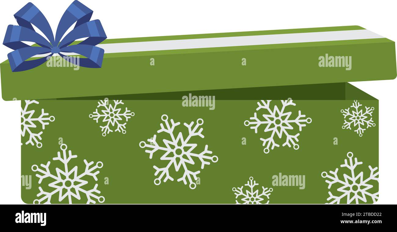 Vecteur d'icône de cadeau de noël coloré Illustration de Vecteur
