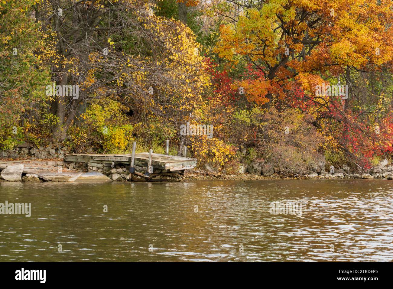 Door County Wisconsin est un paradis pour les pagayeurs et depuis que je vis ici, j'ai amplement l'occasion de sortir et de profiter de ce sport de style de vie actif Banque D'Images
