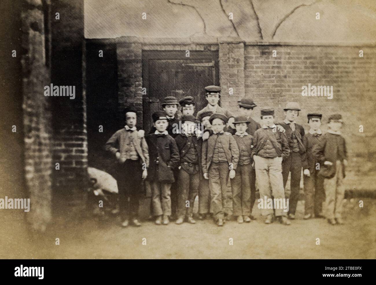 Une photo de l'école victorienne Banque D'Images