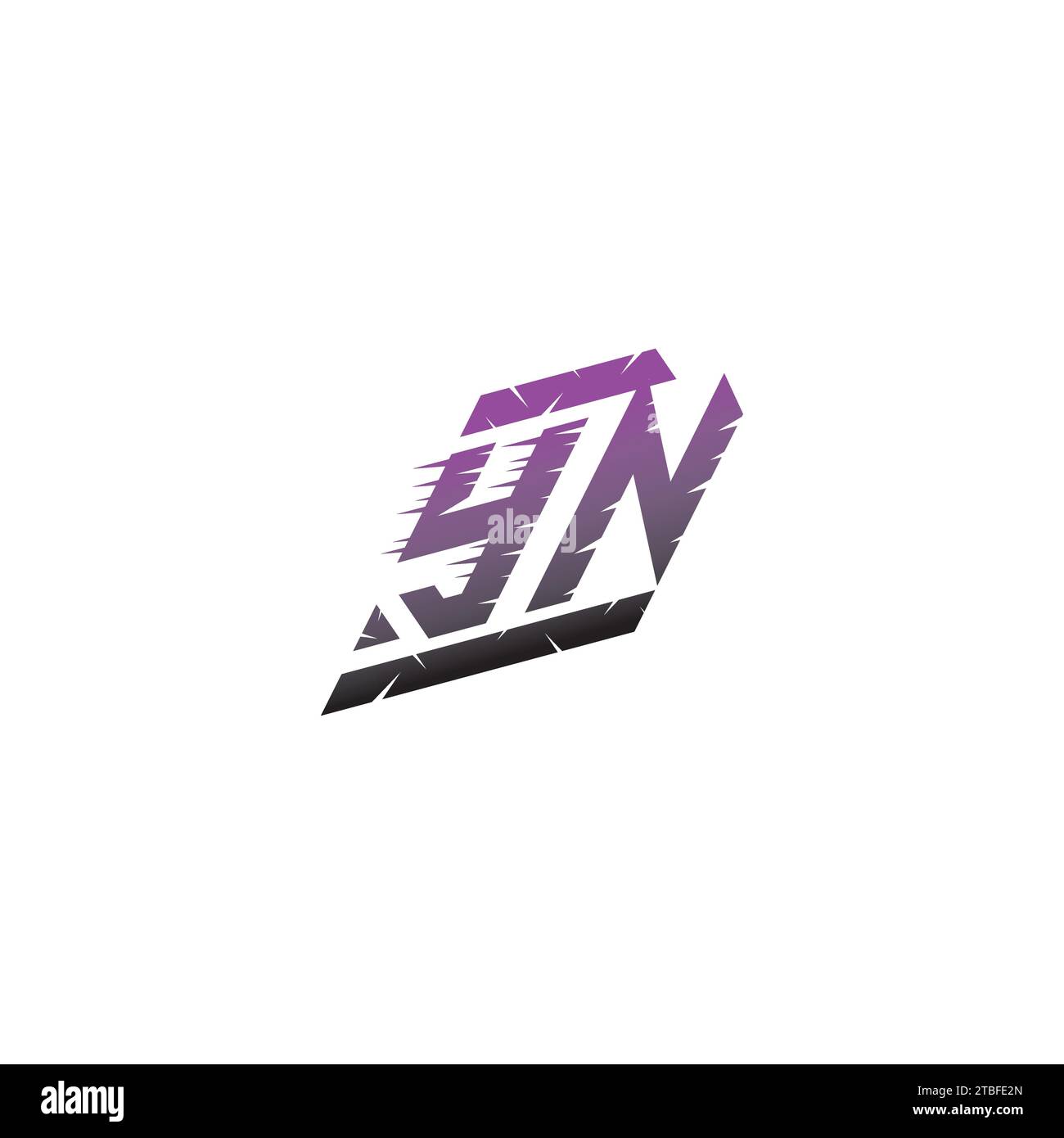 YN initial eSport logo idées d'inspiration pour l'équipe de jeu, youtube, Twitch Illustration de Vecteur