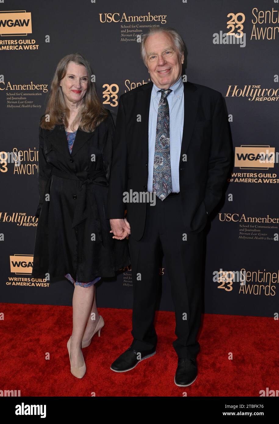 Los Angeles, États-Unis. 06 décembre 2023. LOS ANGELES, ÉTATS-UNIS. 06 décembre 2023 : Michael McKean et Annette O'Toole aux Sentinel Awards 2023 au Writers Guild Theatre crédit photo : Paul Smith/Alamy Live News Banque D'Images