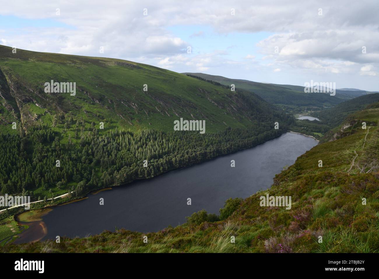 Parc national de Glendalough, Co. Wicklow Banque D'Images