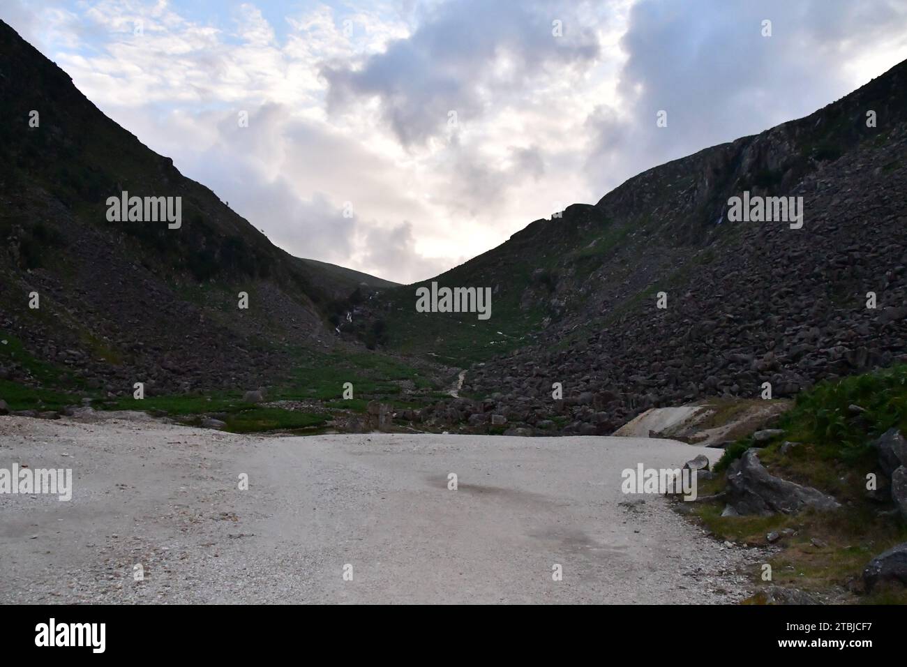 Parc national de Glendalough, Co. Wicklow Banque D'Images