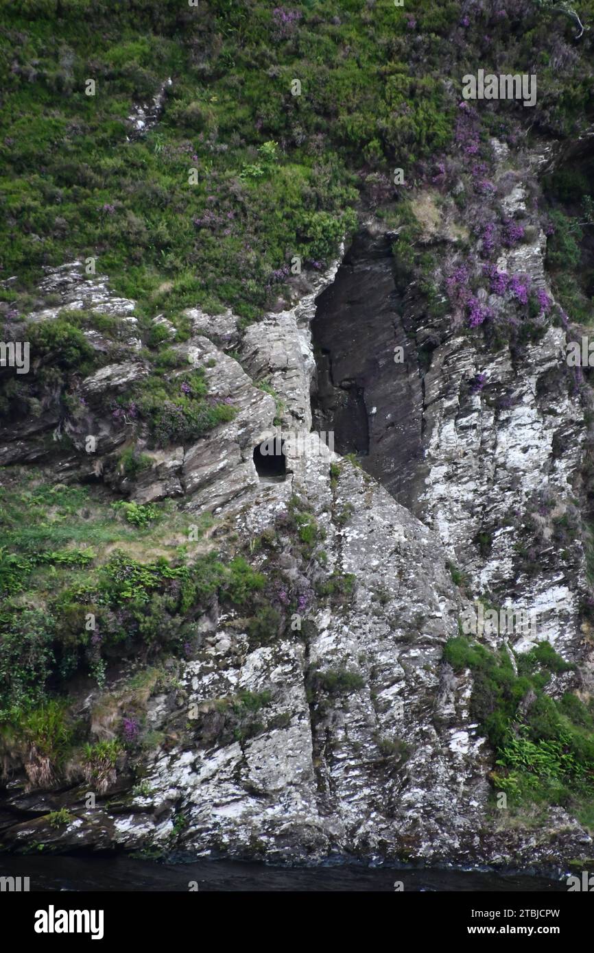 Parc national de Glendalough, Co. Wicklow Banque D'Images