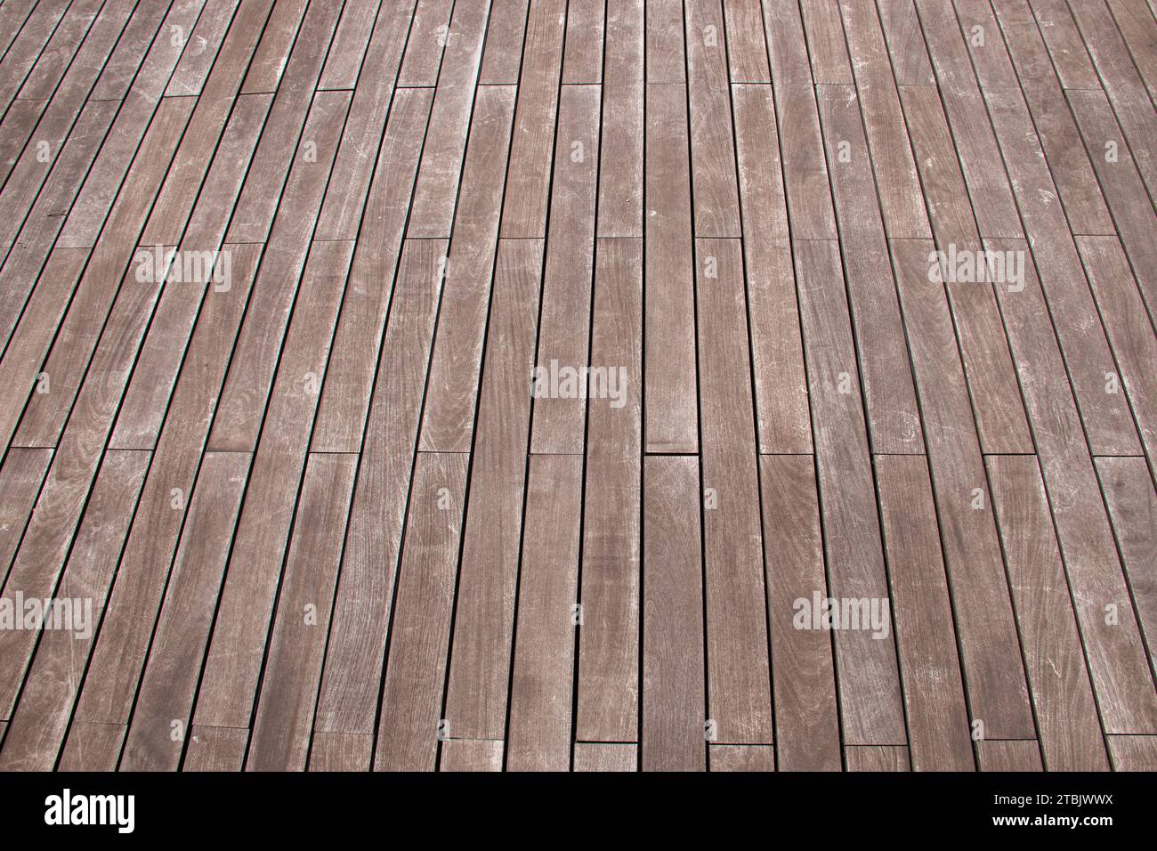 Texture du plancher de bois, texture du plancher de bois franc ivre patiné Banque D'Images