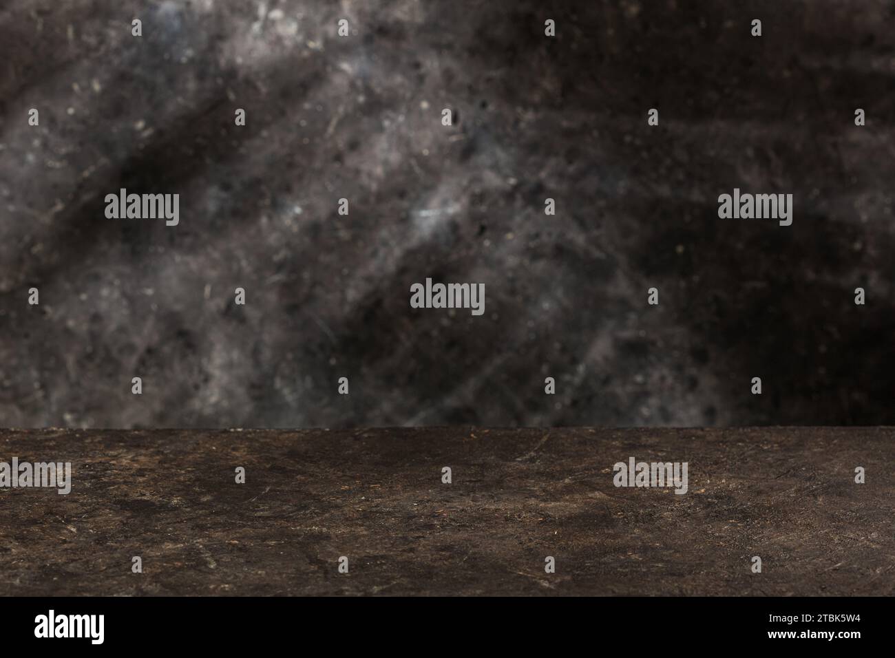 Аbstract mur gris et salle de studio, fond, texture intérieure pour les produits d'affichage ou espace pour le texte avec branche de paume d'ombre Banque D'Images