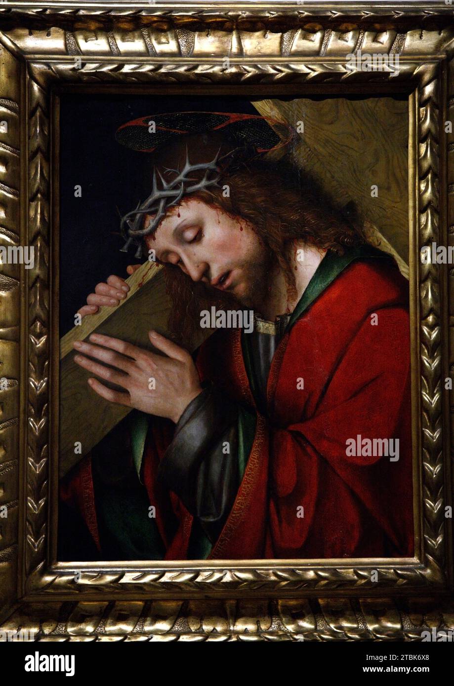 Italie Modena Galleria Estense - Christ portant la croix de Giovanni Vincenzo Maineri 1474 - 1513 Banque D'Images