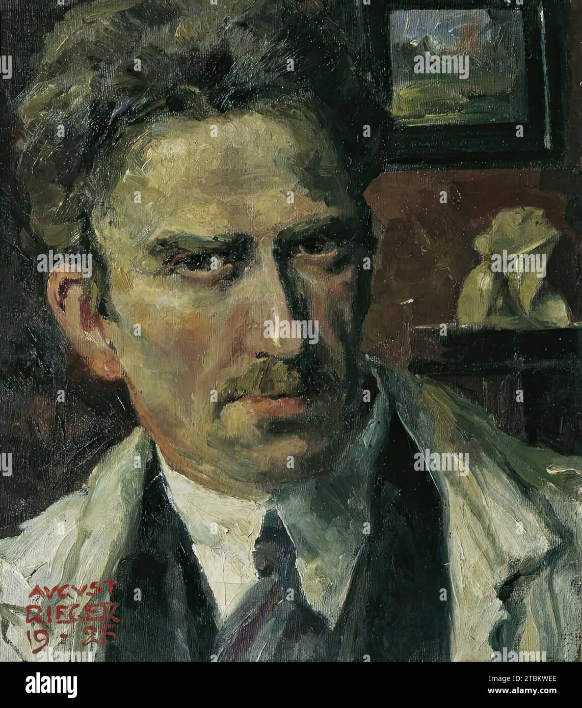 Autoportrait, 1925. Banque D'Images