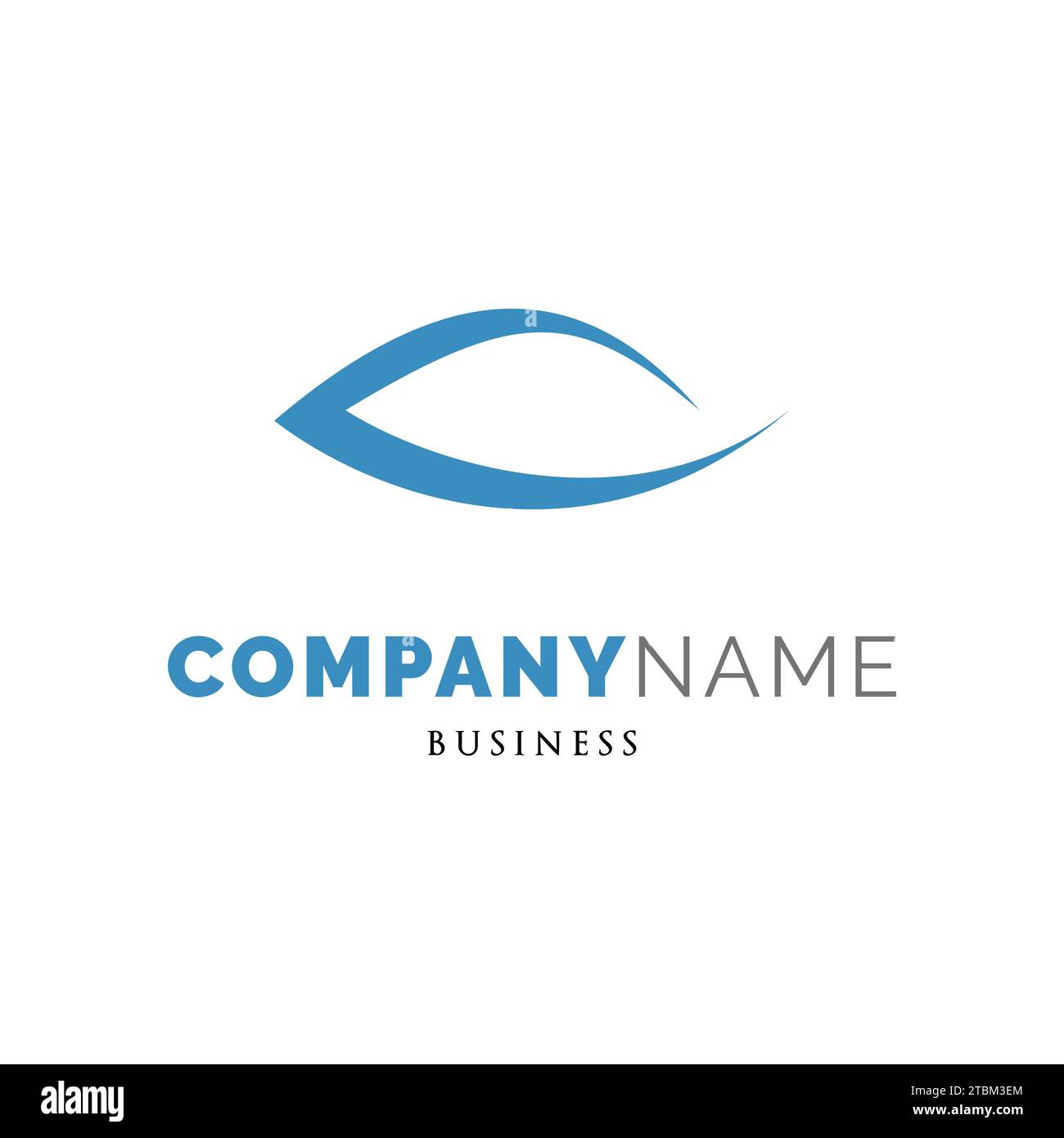 Modèle de conception de logo Eye Icon Illustration de Vecteur