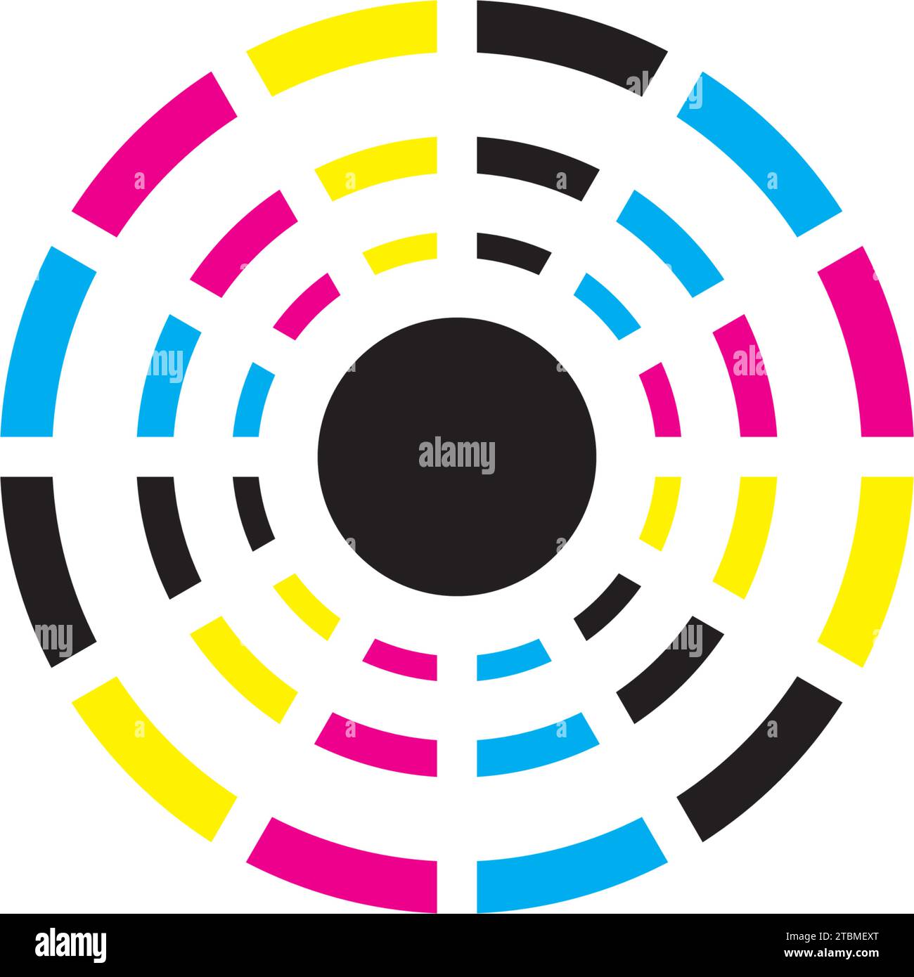 Est un symbole pour les affaires et la technologie en particulier en matière d'impression Illustration de Vecteur