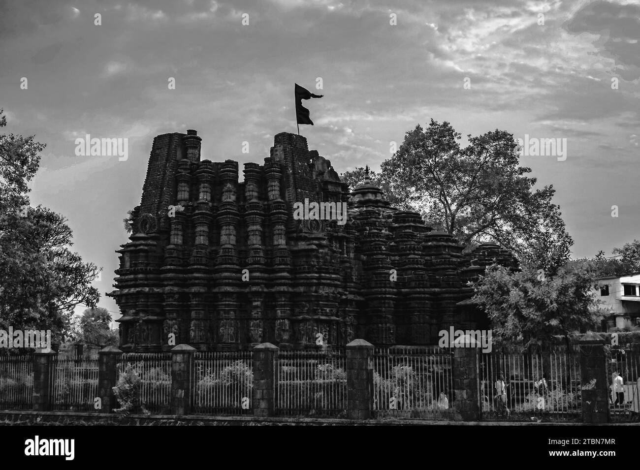 Hemadpanthi Ambreshwar Shiva Temple Ambarnath (est) district thane Maharashtra INDE Banque D'Images