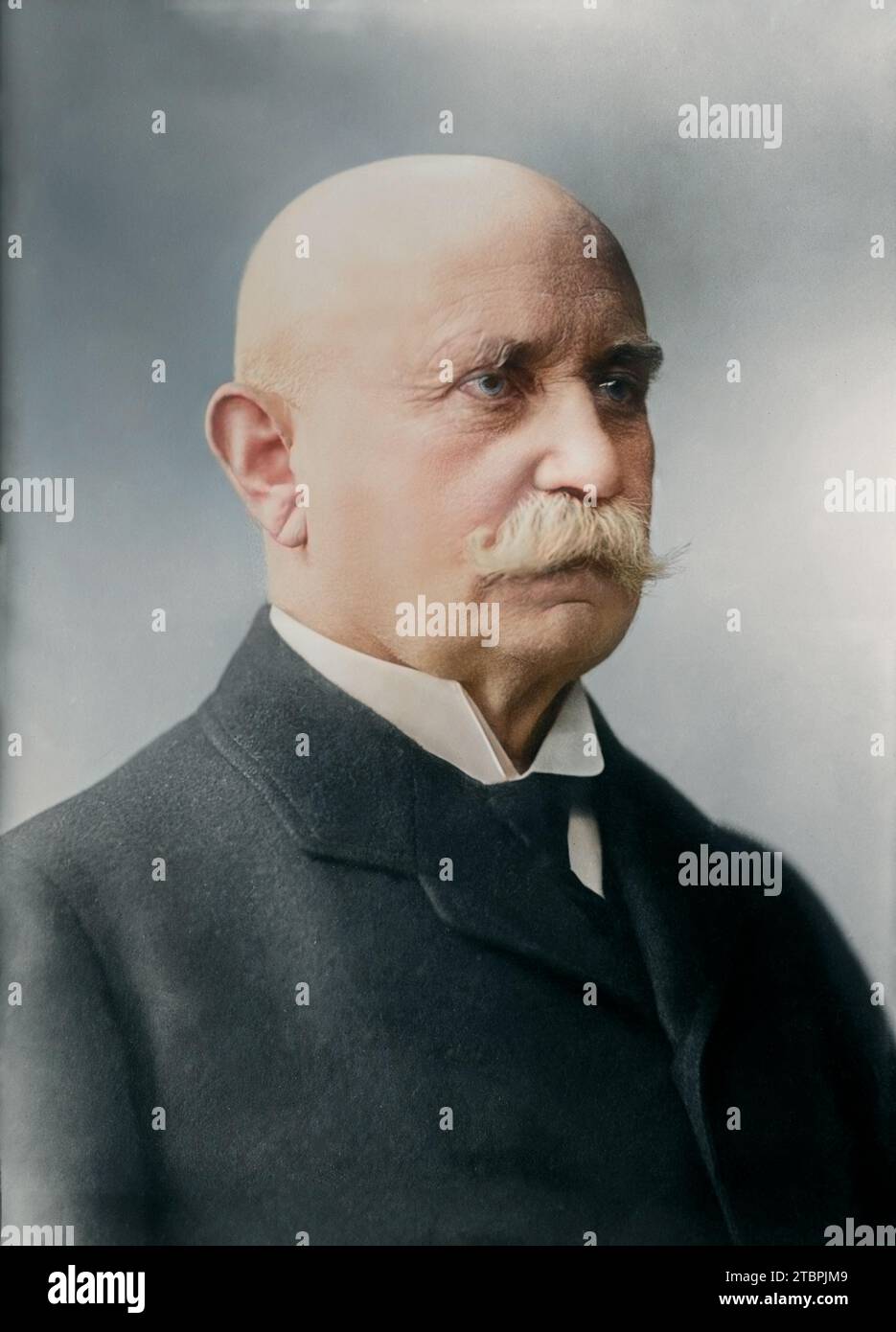 Portrait de Ferdinand von Zeppelin. Par bain News Service. Banque D'Images