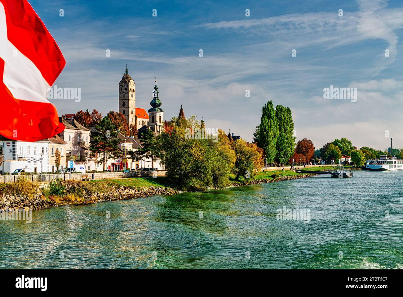 Autriche, Basse-Autriche, Wachau, Stein an der Donau, église Frauenberg Banque D'Images