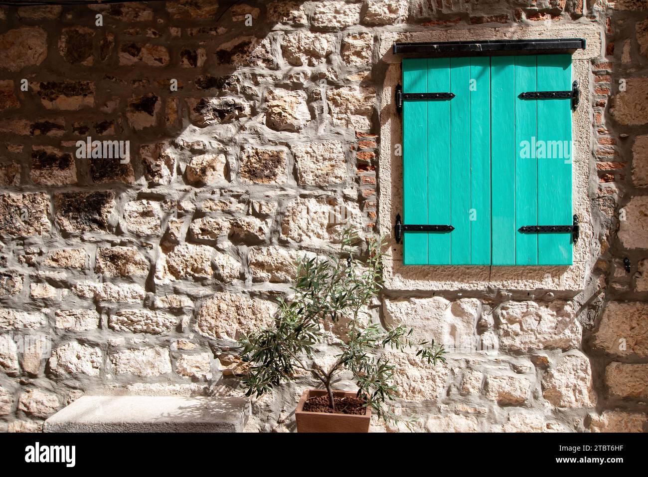 Impressions de la vieille ville de Rovinj en Istrie croate Banque D'Images