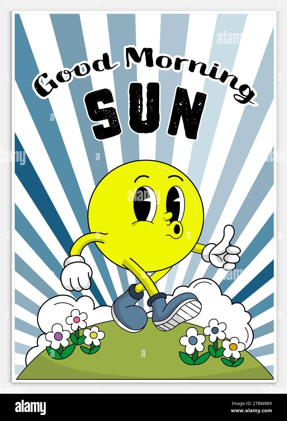 De bons jours à venir LOIN DE VOTRE TRISTESSE Illustration de Vecteur