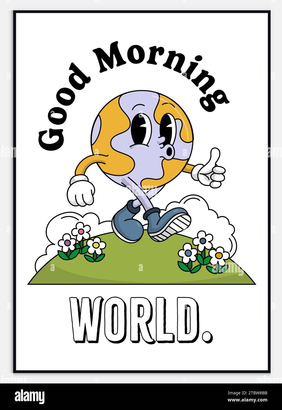 De bons jours à venir LOIN DE VOTRE TRISTESSE Illustration de Vecteur