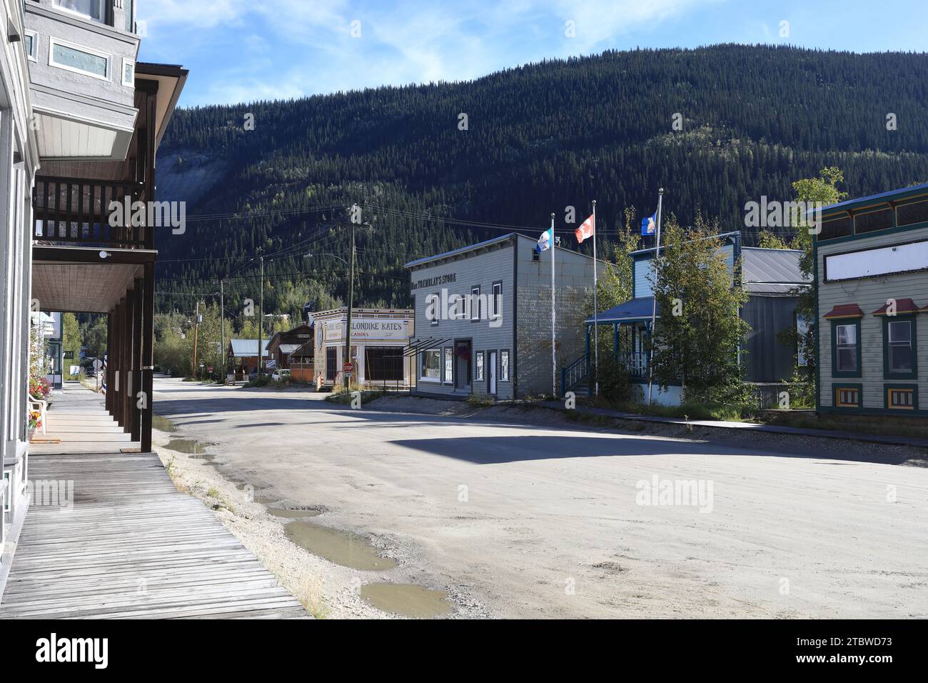 Dawson City Banque D'Images