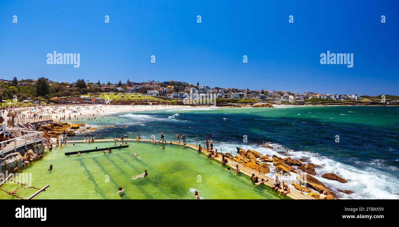 Bronte Beach à Sydney Australie Banque D'Images