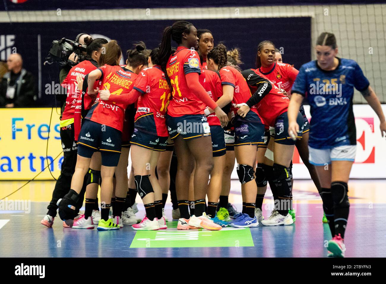 Frederikshavn, Danemark. 06 décembre 2023. Les joueuses espagnoles