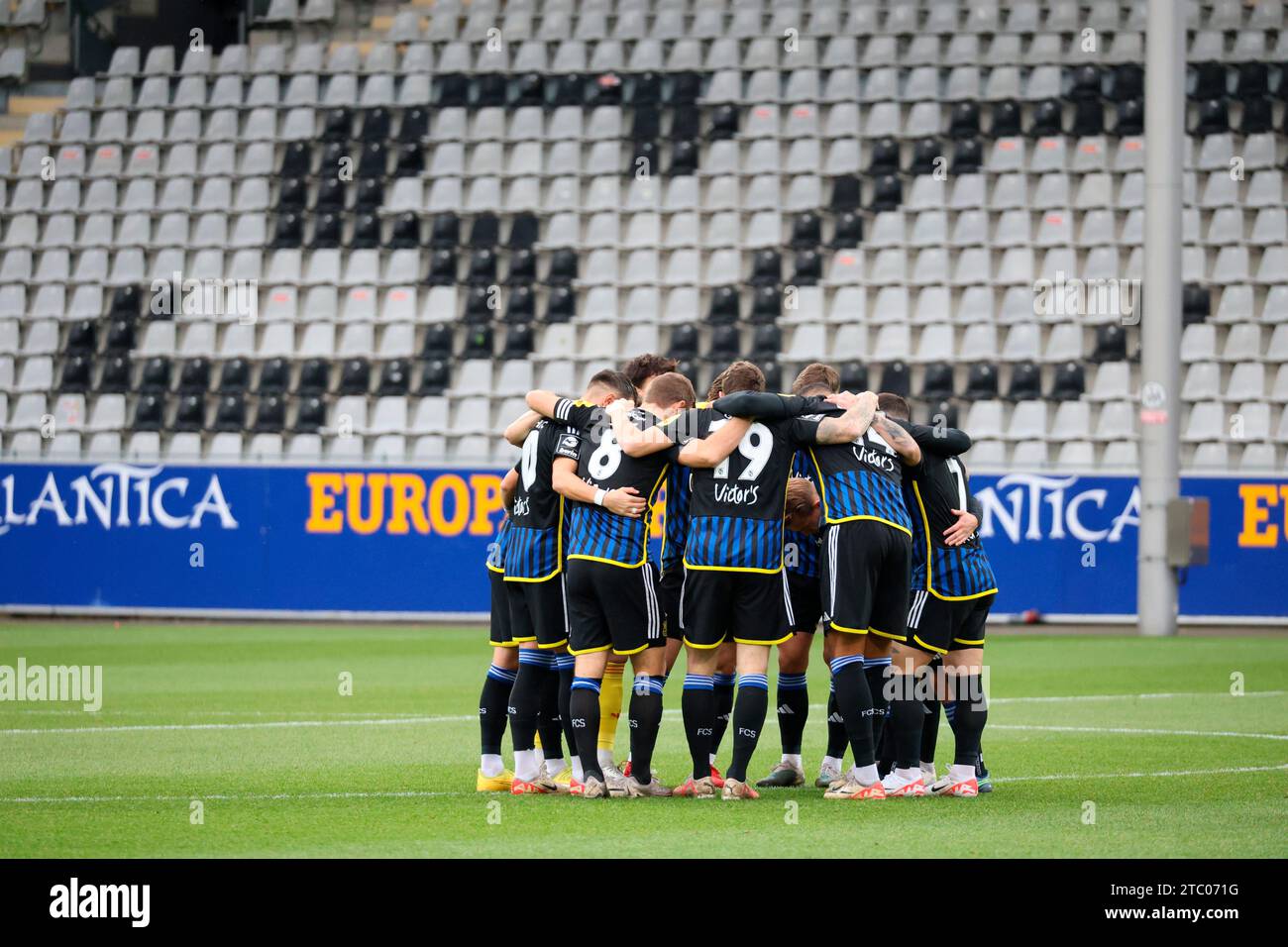 Freiburg, Deutschland. 09 décembre 2023. Beim Spiel der 3. FBL 23-24 18. Sptg. SC Freiburg II vs 1. LA RÉGLEMENTATION FC Saarbrücken DFL INTERDIT TOUTE UTILISATION DE PHOTOGRAPHIES COMME SÉQUENCES D’IMAGES ET/OU QUASI-VIDEONann Credit : dpa/Alamy Live News Banque D'Images