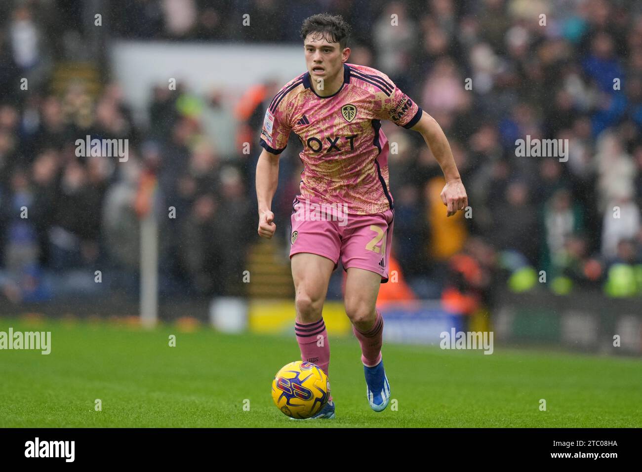 Daniel James #20 de Leeds United lors du Sky Bet Championship Match Blackburn Rovers vs Leeds United à Ewood Park, Blackburn, Royaume-Uni, le 9 décembre 2023 (photo de Steve Flynn/News Images) Banque D'Images