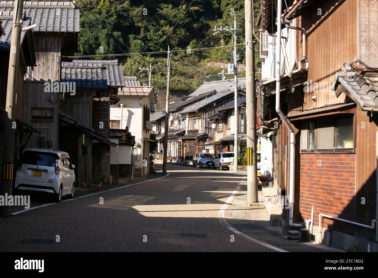 INE, Japon ; 1 octobre 2023 : vue sur les rues du magnifique village de pêcheurs d'INE au nord de Kyoto. Banque D'Images