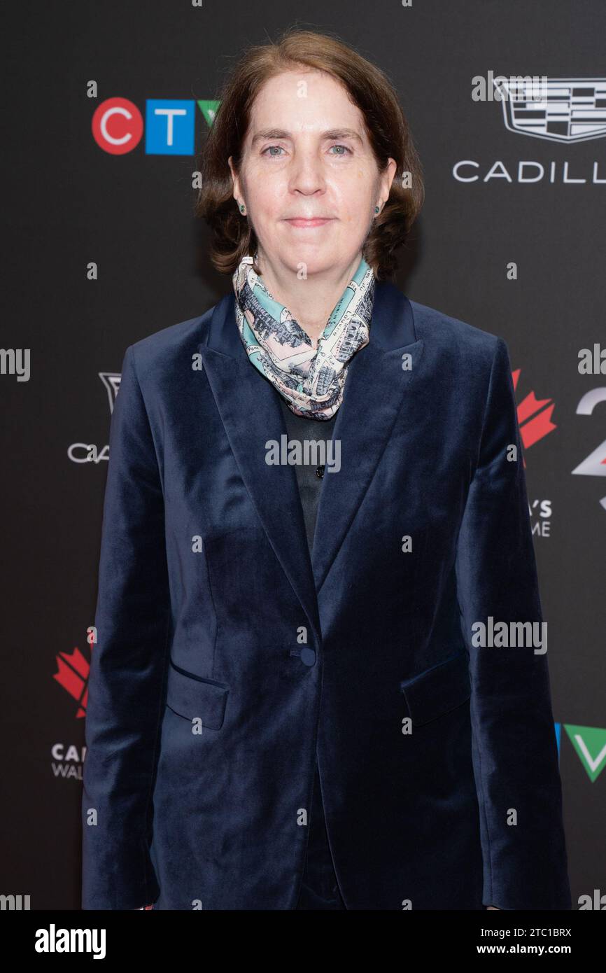 Toronto, Canada. 02 décembre 2023. Melinda Best assiste au gala du Walk of Fame du Canada au Metro Convention Centre de Toronto. Le gala du Walk of Fame du Canada est un événement officiel qui se tient à Toronto et qui reconnaît des personnalités canadiennes remarquables. La soirée se déroule avec une réception sur tapis rouge, culminant par une cérémonie de remise des prix qui commémore les contributions de personnalités distinguées au paysage culturel du pays. (Photo Shawn Goldberg/SOPA Images/Sipa USA) crédit : SIPA USA/Alamy Live News Banque D'Images