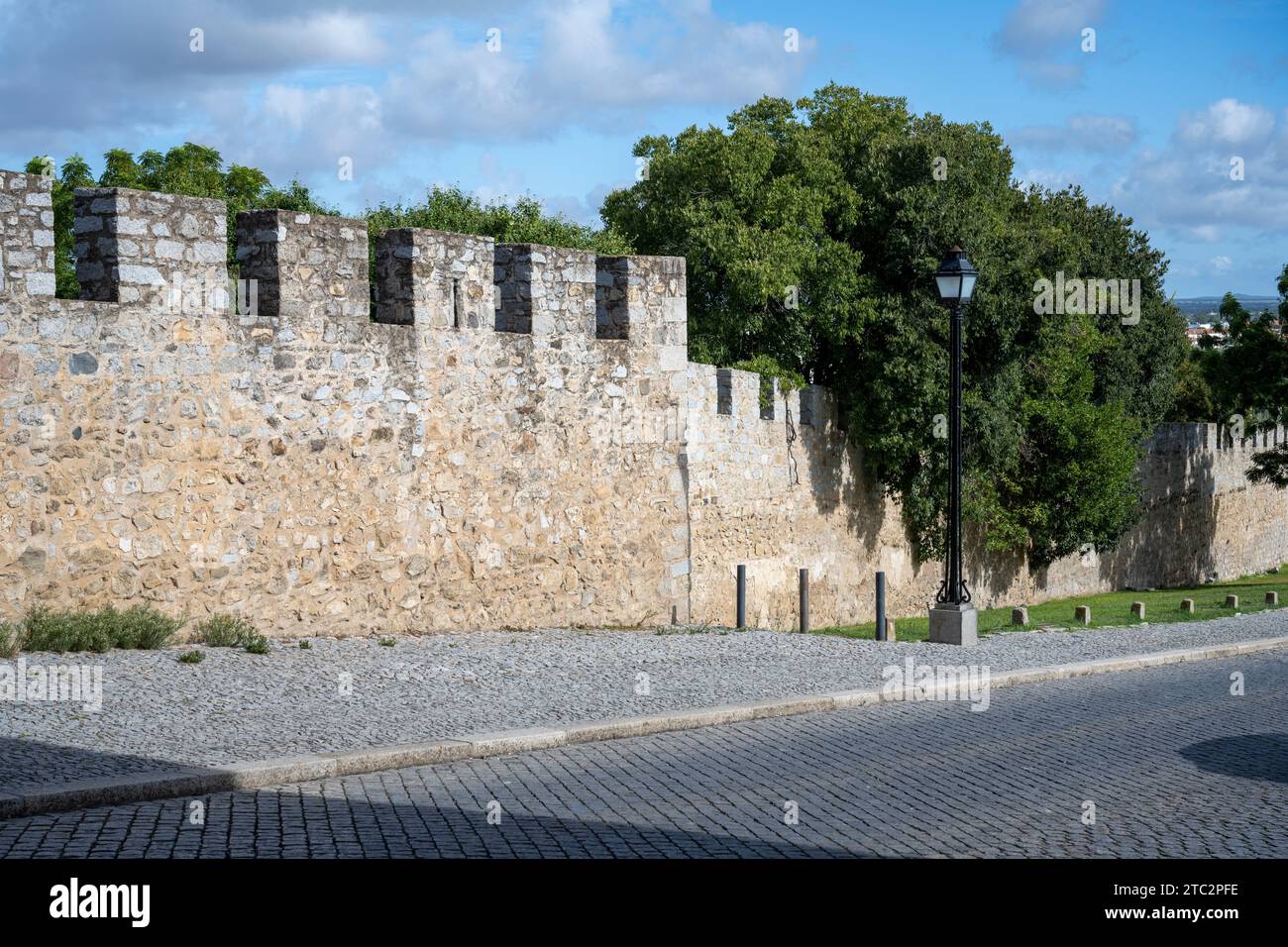 Ancienne muraille fortifiée, vieille ville, Evora, Alentejo, Portugal Banque D'Images