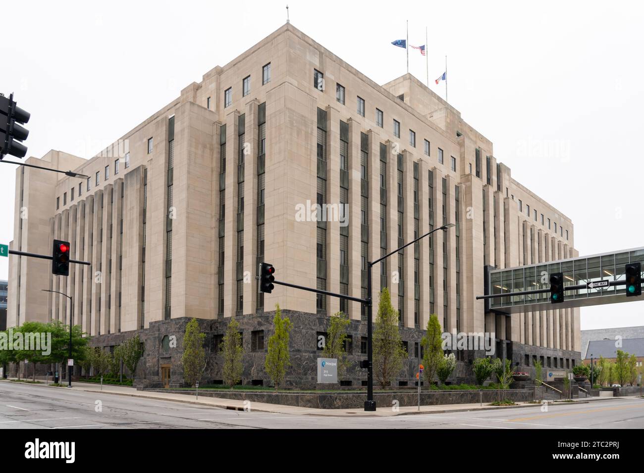 Siège principal du Groupe financier à des Moines, Iowa, États-Unis Banque D'Images