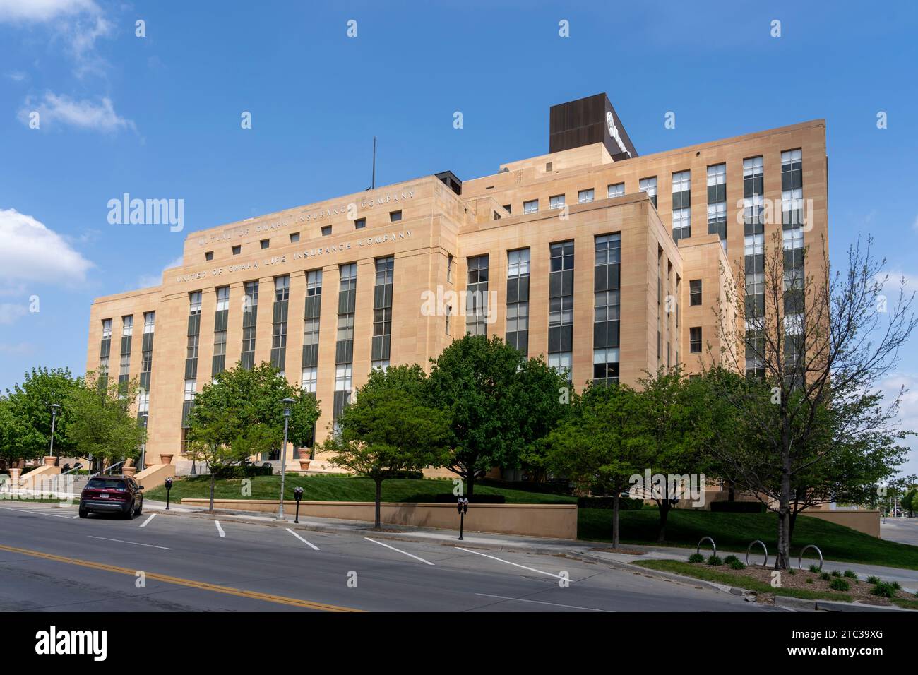 Mutuelle du siège social d'Omaha Corporate à Omaha, ne, États-Unis. Banque D'Images