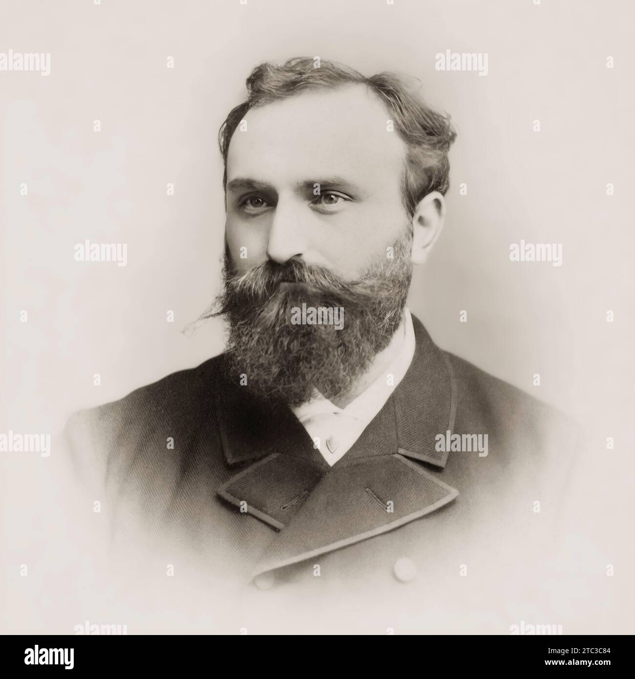 Amédée-Ernest Chausson, 1855 – 1899, compositeur romantique français Banque D'Images