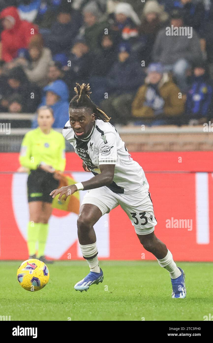 Fanion Udinese Calcio – Tissu Multicolore – Neuf – Club Italien